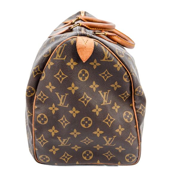 Authentic Vintage 1988 Louis Vuitton Monogram Canvas Speedy 40 - Picture 4 of 16